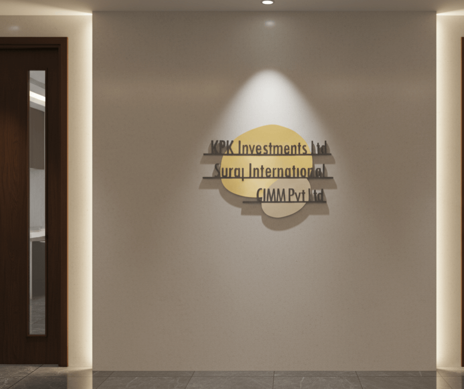 Okiki – Premium Metal Designer Nameplate